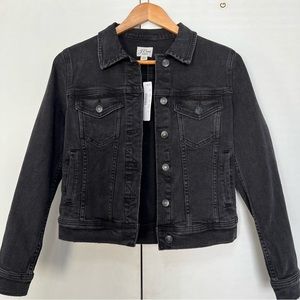 J.Crew Classic Denim Jacket in Black